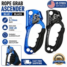 Hand Ascender Rope Grab 8~13mm Tree Climbing Arborist SRT Rescue Gear CE UIAA Climbing Gear price