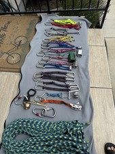 Large Lot Climbing Gear Pre Owned Various Brands Little Use Climbing Gear price