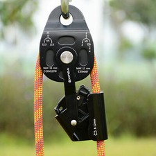 Heavy Lifting Pulling Device Rock Tree Climbing Rope Pulley Outdoor Rescue Gear Climbing Gear price