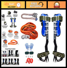 Adjustable Tree Climbing Gear Set, Spikes for Arborist Work, Climbing Tools Climbing Gear price
