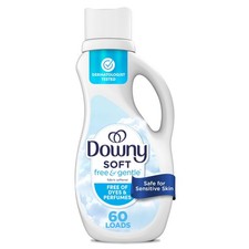 Downy Free & Gentle Liquid Fabric Softener, 44 fl oz, 60 44 Fl Oz (Pack of 1) Fabric Softener price