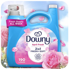 Downy Liquid Fabric Softener April Fresh Scent 140 Fl Oz 190 Loads Laundry Use Fabric Softener price