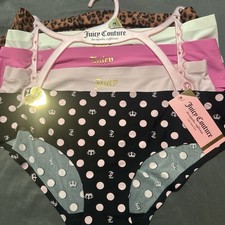 NWT JUICY COUTURE WOMEN’S CHEEKY LACE PANTIES 4 PAIR SIZE M Panties price