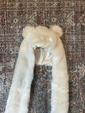 RH Luxe Faux Fur Baby & Child Hat Bear Ears With Scarf Gloves Small 2-4 Years Baby Gloves & Scarf price