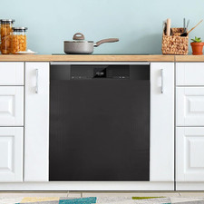 Black Dishwasher Magnetic Cover Dishwasher Sticker Dish Washer Panel Decal for H Dishwasher Sticker price