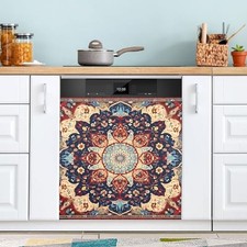JIPONI Art Flower Dishwasher Magnet Cover, Magnetic Dishwasher Sticker, Boho Dishwasher Sticker price