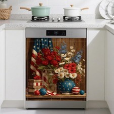 Patriotic 4th of July Dishwasher Magnet Cover Front Dishwasher Sticker Reusab Dishwasher Sticker price