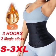 Unisex Slimming Boned Corset Cincher Body Shaper Tummy Waist Trainer Girdle Belt Corset & Waist Band price