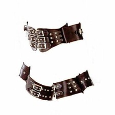 Binding Neck Corset Collar Posture Handcuffs Armbinder Waist Band PU Leather Corset & Waist Band price