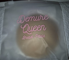 Demure Queen Silicone Thin Nipple Cover Breast Petal Pasties Self-Adhesive NEW Breast Pads & Protectors price