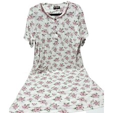 Women’s Medium Floral Nightgown with Pocket Relaxed Fit Loungewear Pajamas GUC Nightgown & Pajamas price