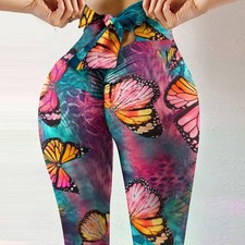 Hip-Lifting Sweatpants Leggings Women's Yoga Pants Stretch Fitness Pants Pants, Shorts, Leggings price
