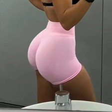Womens High Waist Yoga Shorts Butt Lift Scrunch Pants Booty Leggings Workout Gym Pants, Shorts, Leggings price