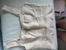 White House Black Market Beige Solid Corset Top Bustier Women’s Size 12 Corset price
