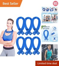 Versatile 6-Pack Cooling Bandana Neck Wraps - Ideal for Outdoor Summer Fun Bandana (Outdoor) price