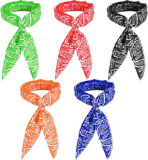 5 Pcs Cooling Neck Wraps Ice Wrap Scarf Neck Bandana Cooler for Hot Weather Summ Bandana (Outdoor) price