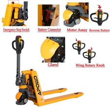 APOLLOLIFT Lithium Battery Electric Pallet Jack Truck 3300lbs with Accessories Pallet Trucks price