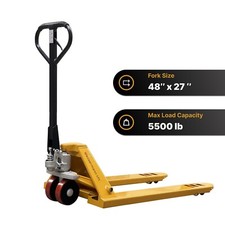 WASSERMANN LIFT Manual Hand Pallet Jack 48"X 27" Fork 5500 LB Truck, PICKUP ONLY Pallet Trucks price