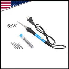 60W Electric Soldering Iron Solder Kit For Hobby Electronic Welding Use Solder & Soldering Iron price