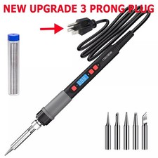 90W Digital Soldering Iron Kit Adjustable Temperature Welding Solder Tool US Solder & Soldering Iron price