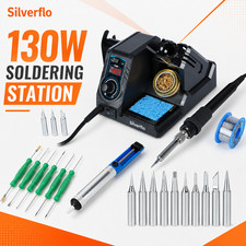 Digital  130W  Soldering iron Station Quick Heat Adjustable Temp Welding Kit Solder & Soldering Iron price