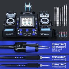 WEP 982D-III Precision Hot Tweezers Soldering Station C210 C245 Solder Iron Kit Solder & Soldering Iron price
