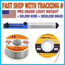 Solder Sucker Desoldering Pump & Braid Soldering Iron Suction Removal Tool Solder & Soldering Iron price