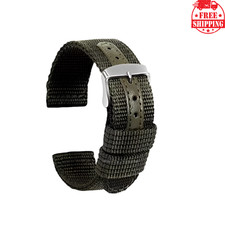 18mm 20mm 22mm 24mm Military Canvas Nylon Wrist Watch Band Strap Bracelet Sport Steel Bracelet price