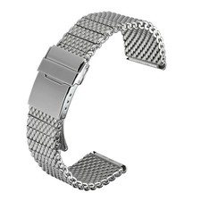 22mm 24mm Stainless Steel Mesh Watch Bracelet For Breitling Superocean Heritage Steel Bracelet price