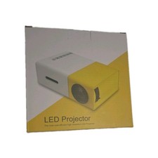 LED Projector Model W Remote Control And Provided Cables For AV or  Phone Bundle Projector Cables price
