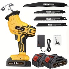 21V Cordless Reciprocating Saw, 2 Batt & Charger, DIY Gift Reciprocating Saw price