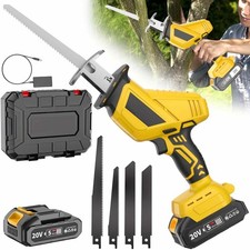 Electric Cordless Reciprocating Saw 20V Brushless Tool Box 2X Battery 4X Blades Reciprocating Saw price