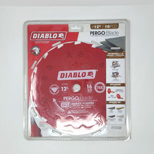 Diablo D1216LF 12" 16-Tooth PCD Pergo Saw Blade Laminate Flooring New Saws price
