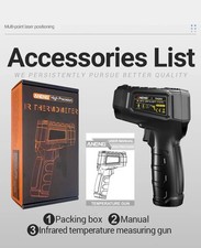 Infrared Thermometer LCD Digital Non-contact Laser IR Temperature Gun Temp Meter Thermometer price