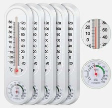 Wall Thermometer Mount Garden Greenhouse Home Humidity Meter Tool Indoor Outdoor Thermometer price