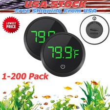 Aquarium Digital Thermometer LED Fish Tank Temperature Gauge Touch Screen Lot Thermometer price