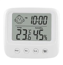 Digital Indoor Humidity Gauge and Room Thermometer for Home Use White Color Thermometer price