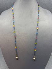 Beaded Eyeglass Holder 29 In Colorful Silver Ends Multicolor Eyewear Accessory Eyewear Accessory price
