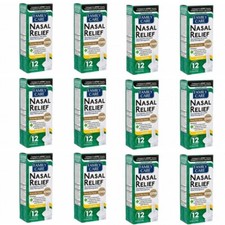 12 Pack! Family Care Nasal Relief Spray - Severe Congestion Relief! 0.5oz Care Sprays price