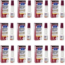 12 Pack - Family Care Decongestant Pump Mist Spray - 0.5fl oz Nasal Spray Relief Care Sprays price