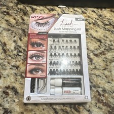 KISS Products 3D DIY Faux Extensions False Eyelashes Mapping Kit - 42ct False Eyelash Products price