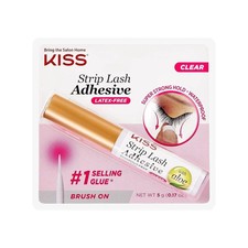 KISS Strip False Eyelash Glue - Waterproof Clear Adhesive for Eye Lash Extensio False Eyelash Products price