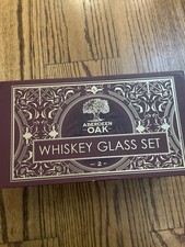 Whiskey Glasses Set of 2, 2x310 mL Whiskey Glass 2 Coasters Liquor Rocks Glasses Liquor Glass price