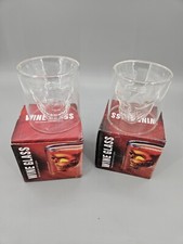 NEW Crystal Skull Shot Glass Genuine Whiskey Vodka Liquor Set Of 2 Liquor Glass price