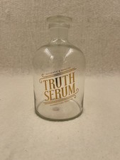 Fred BOTTLED UP Glass Spirits Decanter, TRUTH SERUM Liquor Glass price