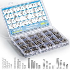 380PCS Stainless Steel Compression Springs Assortment Kit - Small & Tiny Springs Rivet price