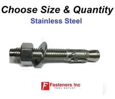 Concrete Wedge Anchor Stainless Steel Grade 304 (Choose Size & Quantity) Rivet price