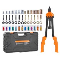 Rivet Nut Tool 16in Rivnut Tool Kit 13 PCS Mandrels and 186 PCS Rivet Nuts Rivet price