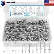 500pcs Pop Rivets Assortment Kit Aluminum Blind Rivets 14 Sizes Blind Rivet Set Rivet price