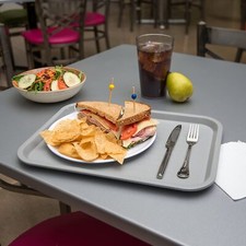 Fast Food Tray Coffee Serving Lunch Dinner Cafe Tea Dining Cafeteria Durable NEW Serving Tray price